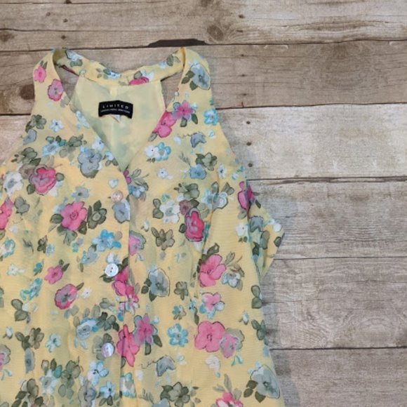 Vintage Cottage Core Yellow Floral Dress - Picture 5 of 16